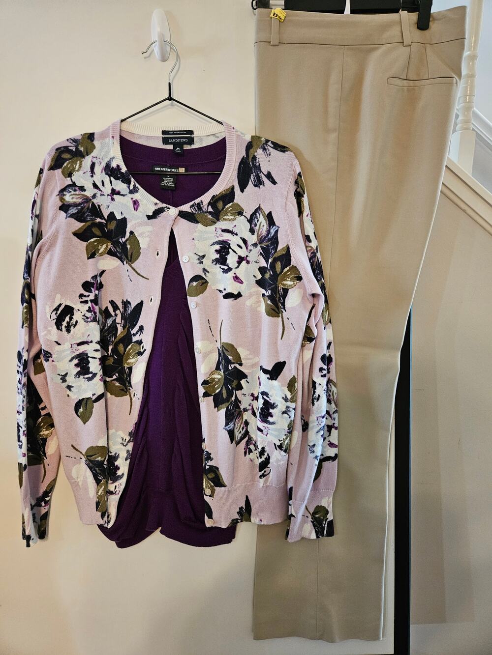 3pc Outfit | Land's End | Sweaterworks | Ann Taylor | Baumwolle | Size 8 Med #82